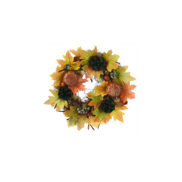 Coroană decorativă de toamnă, Ø 34 cm