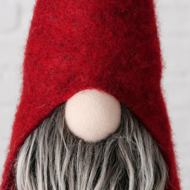 Figurina textilă gnom HARVEST, înălțime 32 cm