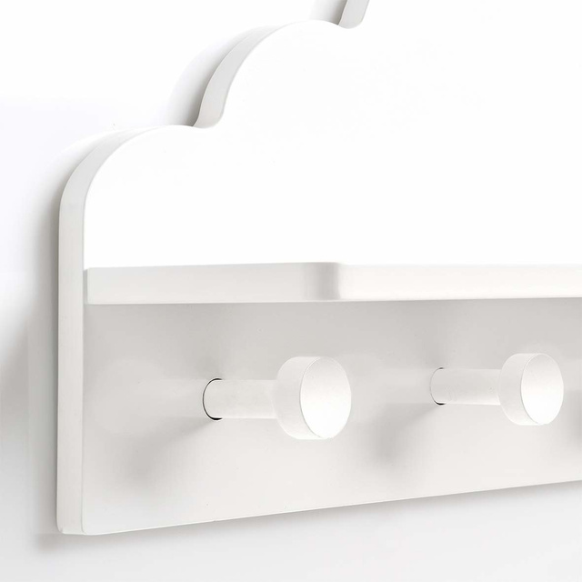 Cuier CLOUD pentru haine copii cu raft, 2in1, ZELLER