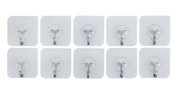 Cuier multifunctional autoadeziv, 19 bucati