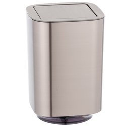 Cos de gunoi cu capac rabatabil AURON, crom, Wenko