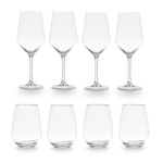 Set de pahare și cupe, 8 buc.