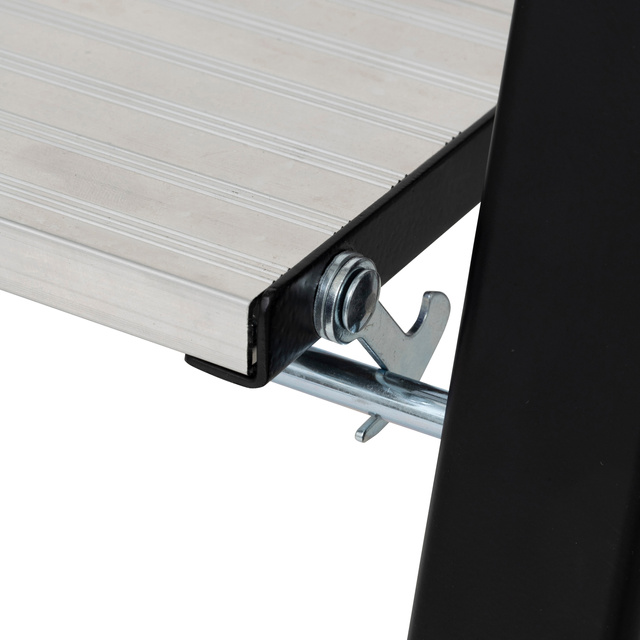 Scară din aluminiu cu 2 trepte EASY, înălțime 83 cm