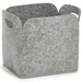 Cos depozitare, Gri, 30x24x30 cm, Zeller