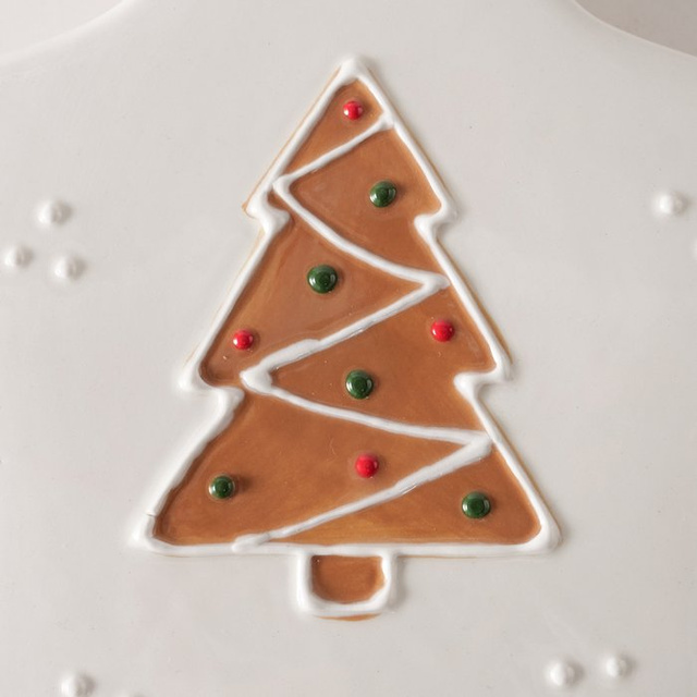 Borcan ceramic în formă de stea GINGER