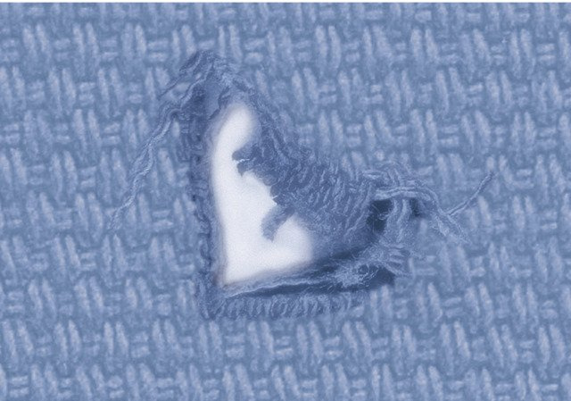 Adeziune pulbere pentru material, pentru repararea rapidă a îmbrăcămintei FABRIC-FIX, Maximex