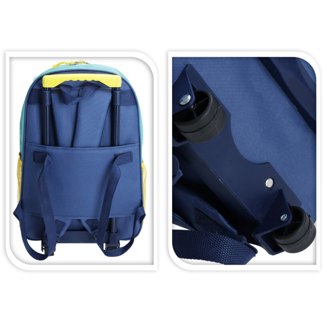 Valiza de calatorie pentru copii, cu rotile, 30 x 13 x 42 cm