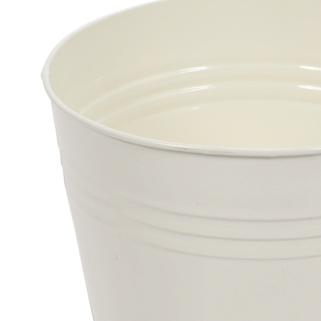 Capac pentru ghiveci din zinc, 17 x 15 cm