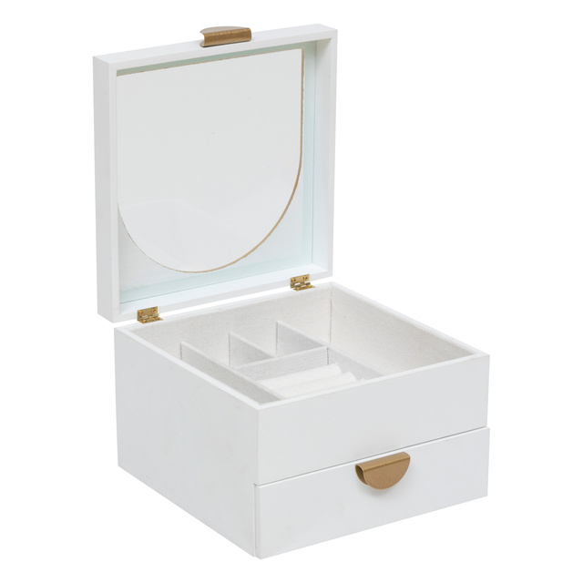 Cutie de bijuterii WILD ROMANCE cu oglindă, 20 x 19,5 x 13,5 cm