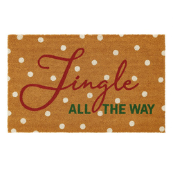 Covoare de Crăciun din fibră de nucă de cocos, 59x39 cm, model 2