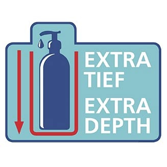 Raft de baie colț BRALIA, Power - Loc, negru, WENKO