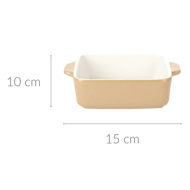 Tava de copt din portelan, 310 ml