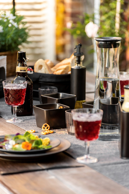 Set pentru gustari, 3 boluri cu tava, 300 ml, WENKO