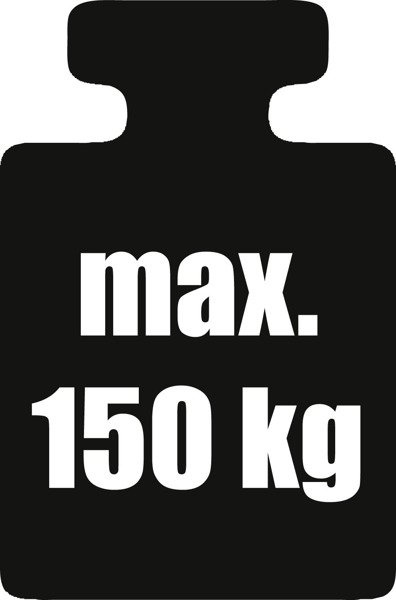 Scară din aluminiu, cu 4 trepte, WENKO, albă