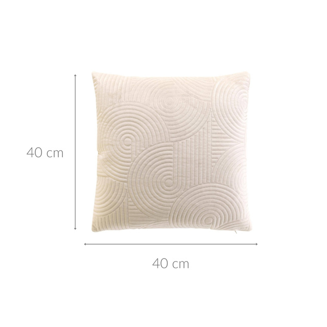 Pernă decorativă cu husă, 40 x 40 cm