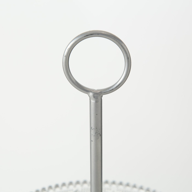 Placă de sticlă pe picior decorat, RELIEF, Ø 25 cm