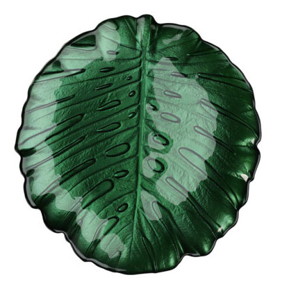 Farfurie de sticla pentru tort TROPIC, 28 cm