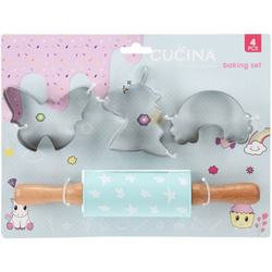 Set de copt pentru copii, matrite si sucitor