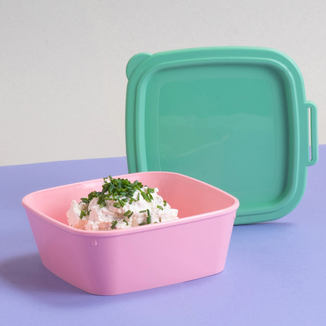 Bol cu capac NORA BOX 750 ml, KOZIOL