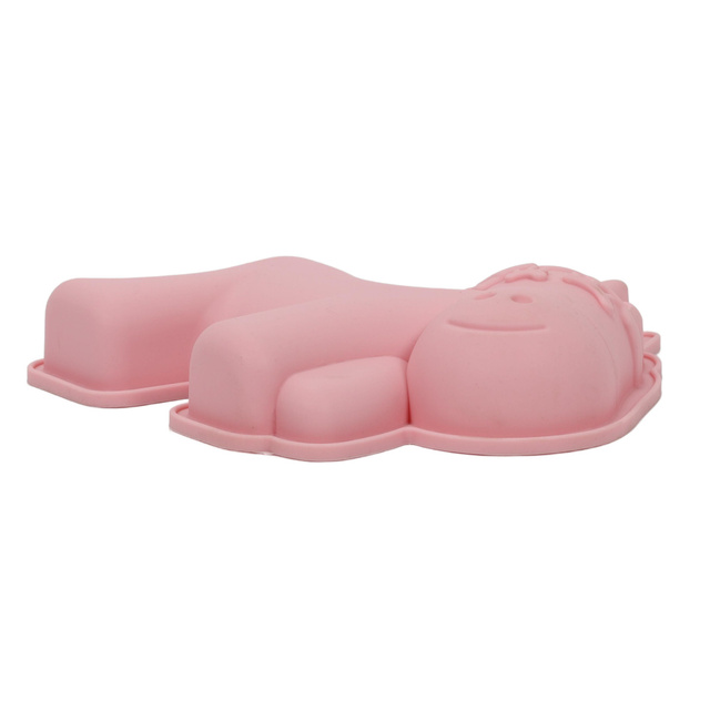 Forma de copt din silicon pentru copii, 19 x 4 x 20 cm