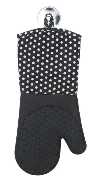 Mănuși de bucătărie din silicon - 2 bucăți în set, WENKO, negru