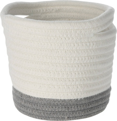Coș de depozitare, bumbac, 13 x 13 cm, 3 buc