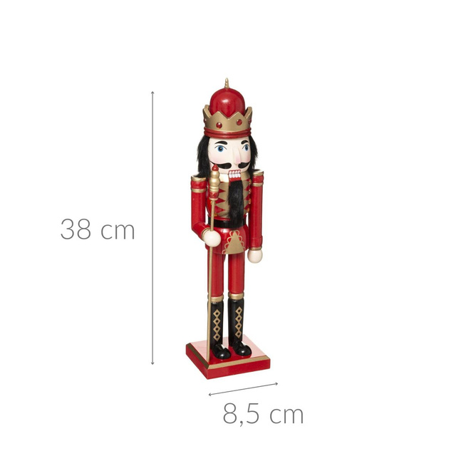 Spargător de nuci din lemn, înălțime 38 cm