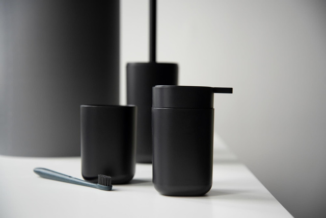 Distribuitor de sapun lichid DAVOS, Negru, Wenko