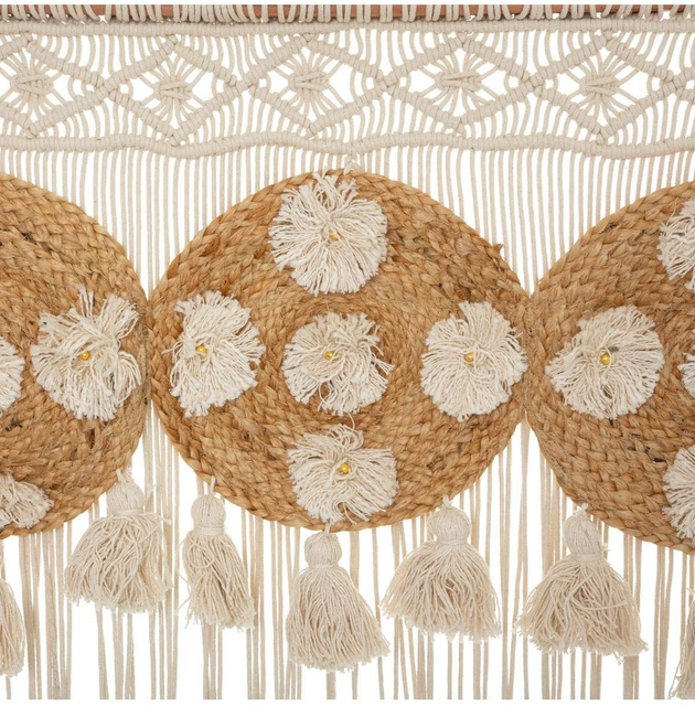 Macrame pe perete, 90 x 200 cm, ornament suspendat