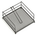 Suport pentru servetele, metalic, 17 x 17 x 9 cm, ZELLER