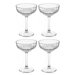 Set 4 pahare pentru sampanie, 4 250 ml