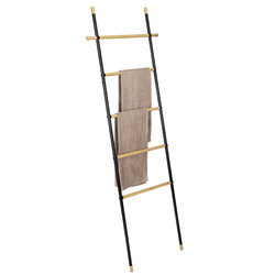 Suport pentru prosoape, scară din bambus, Loft, WENKO