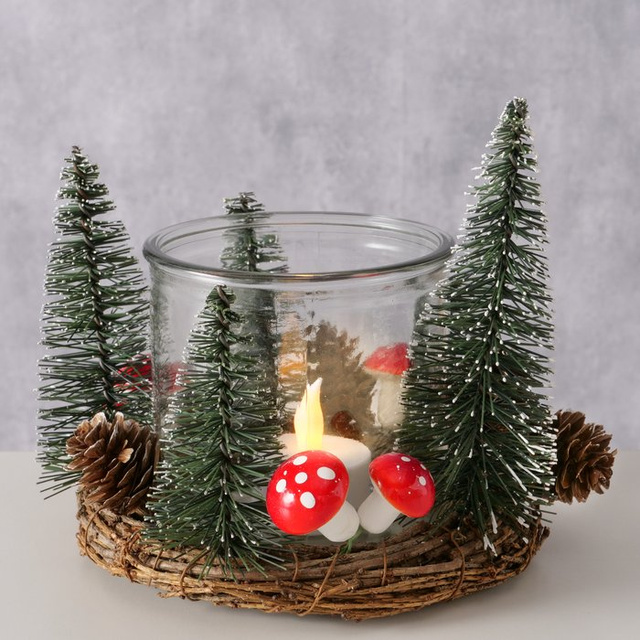 Candelabru de Crăciun FAIRYTALE, înălțime 13,9 cm