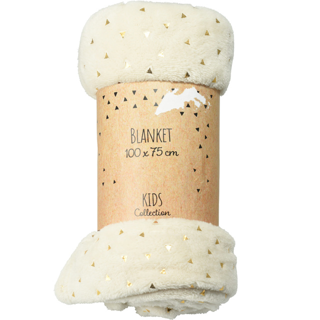 Pătură pentru copii cu model metalic, 75 x 100 cm