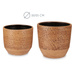 Ghivece de flori din ceramica DOTS&LINES, 2 buc: Ø 20 cm și Ø 25 cm