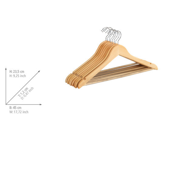 Set umerase profilate ECO, 24 buc.