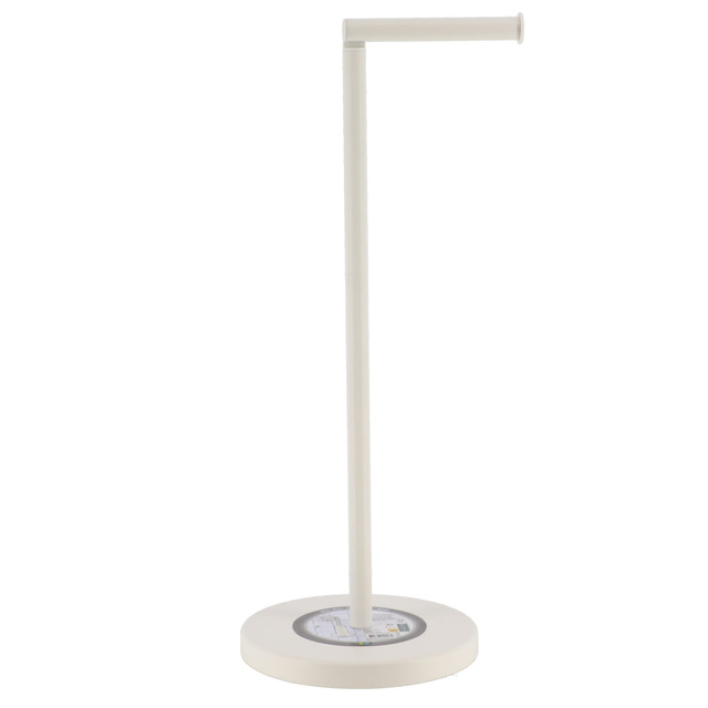 Suport de baie pentru hârtie cu loc pentru role suplimentare, înălțime 55 cm