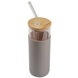 Sticla de apa cu capac din silicon, 0.5l