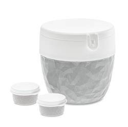 Cutie pentru salata si sos BENTOBOX L, 3 elemente, KOZIOL