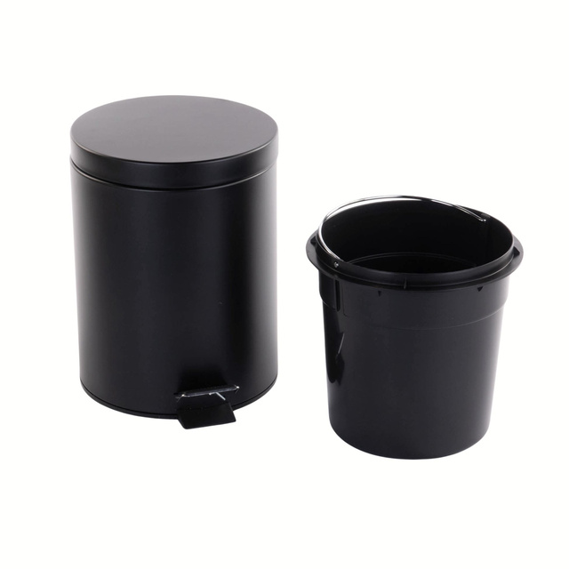 Coș de gunoi metalic, 5 litri