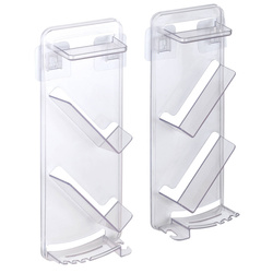 Set 2 rafturi pentru dus, montaj fara gaurire