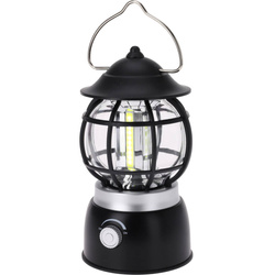 Lanterna de camping de tip vintage, 11 x 20 cm