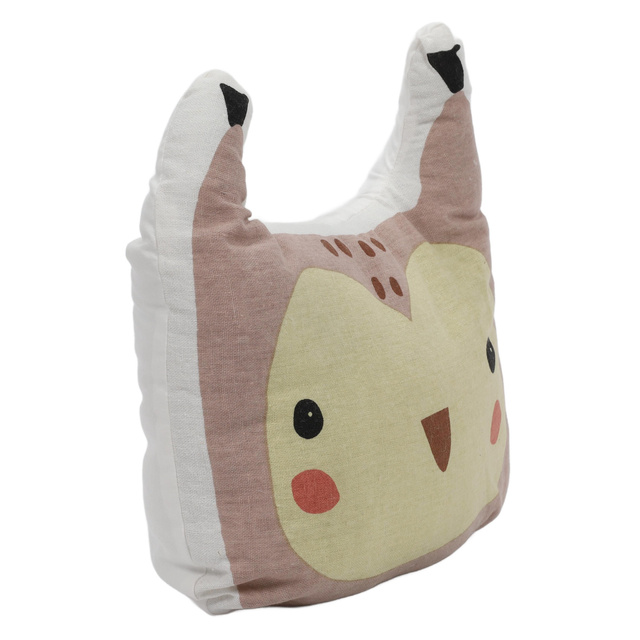 Perna copii animale cu urechi, bumbac, 35 x 40 cm