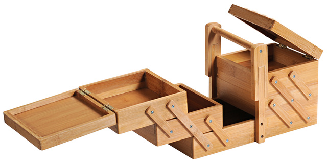 Cutie pentru accesorii de cusut, înălțime 19 cm, Kesper