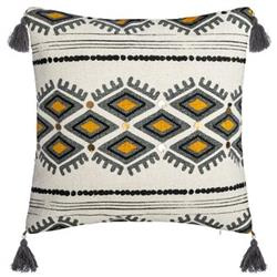 Pernă decorativă etnică AZTEC, 40 x 40 cm, cu paiete