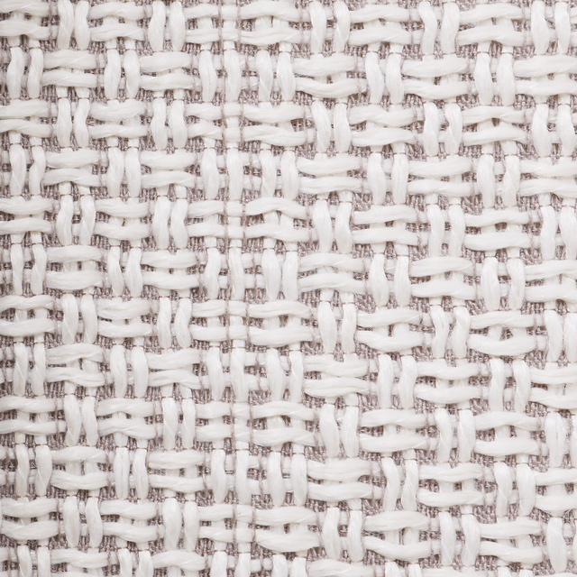 Perdea decorativa, imitatie de in, din poliester, 260 x 140 cm