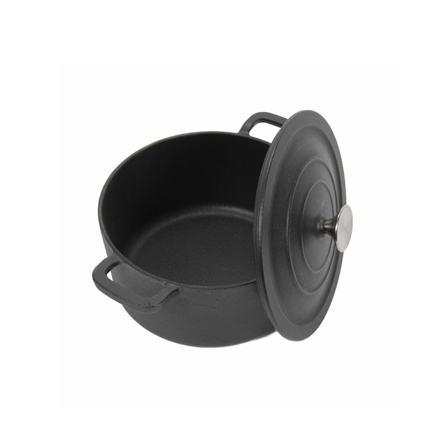 Cazan din fonta cu capac, Ø 20 cm