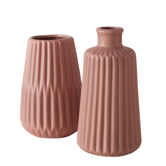 Vază ceramică ESKO, pictată manual, 17 cm, model 2