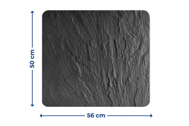 Protecție pentru plita, geam din sticlă călită cu un model elegant + picioare antiderapante - WENKO