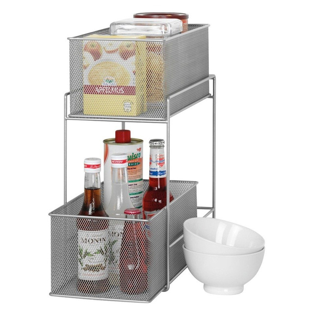 Coș de bucătărie pentru alimente, 2 niveluri, ZELLER